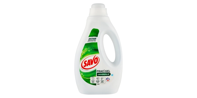 Savo Laundry Liquid Universal 1L 20 Washes                                                                                                                                                                                                                